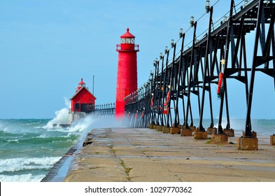 Grand Haven Lighthouse Michigan