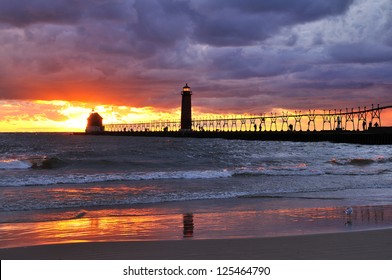 Grand Haven Lighthouse Grand Haven, Michigan