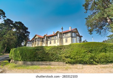 The Grand Hotel That Was Built In The Style Of An Elizabethan Era Manor House In Nuwara Eliya, Sri Lanka