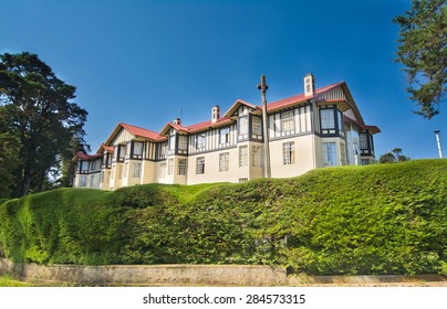 The Grand Hotel That Was Built In The Style Of An Elizabethan Era Manor House In Nuwara Eliya, Sri Lanka