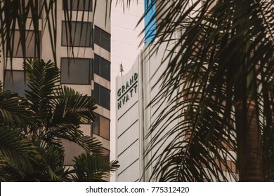 Grand Hyatt Singapore Hotel Logo By The Palms In Singapore. April 10, 2017