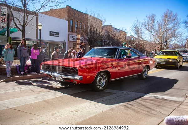 Grand Junction CO USA February 2022: Old vintage cars\
and trucks  