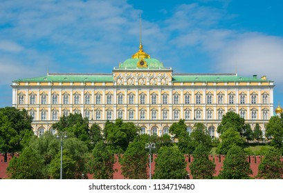 Grand Kremlin Palace In Moscow, Russia