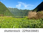 The Grand Étang is the largest lake on Reunion Island, a French territory in the western Indian Ocean. It lies in the commune of Saint-Benoît, close to La Plaine-des-Palmistes.