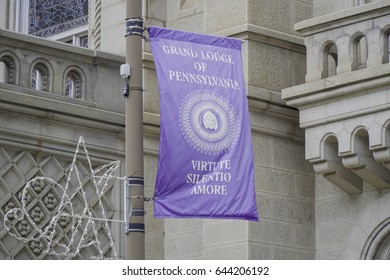 Grand Lodge Of Pennsylvania In Philadelphia - PHILADELPHIA / PENNSYLVANIA - APRIL 6, 2017