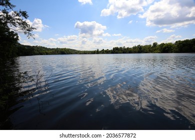 Grand Marias Lake at the Frank Holten State Park in Centerville Township, Illinois