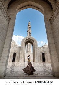 Grand Mosque In Muscat Oman