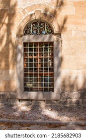 Kütahya Grand Mosque Window Detail. July 26, 2022. Kütahya, Turkey