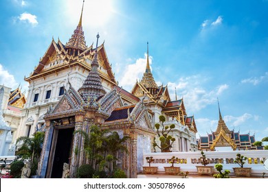 The Grand Palace Of Thailand In Bangkok 