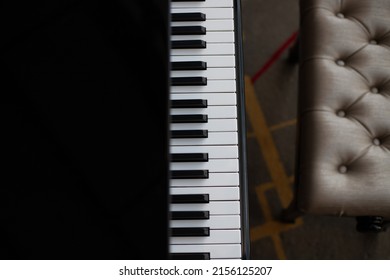 Grand Piano In A Classical Music Concert Hall