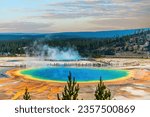 Grand Prismatic Spring at Yellowstone National Park