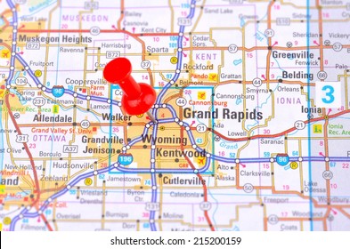 Grand Rapids and Map