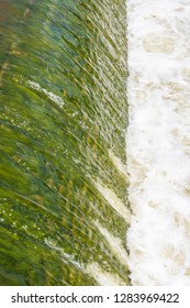 Grand River At Fish Ladder Park, Grand Rapids, Michigan, USA.