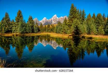 Grand Teton National Park Autumn Wyoming Stock Photo 628157264 ...