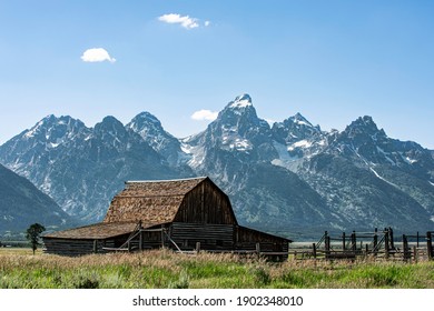 Grand Teton National Park, Iconic Mormon Pioneer Barn