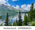 Grand Teton National Park Landscape at Jenny Lake