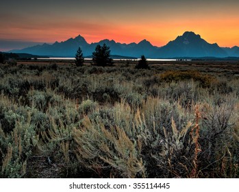 Grand Teton Sunset