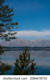 Grand Tetons Over Jackson Lake