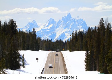 Grand Tetons In Winter