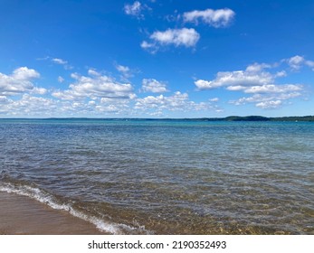 Grand Traverse Bay Beach And Sea