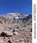 Grand view of Mount Aconcagua