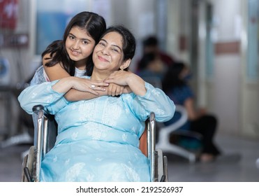 Grandchild  visit grandmother in hospital  - Powered by Shutterstock