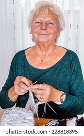 Grandma When Knitting