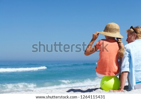 Similar – Image, Stock Photo Behind the horizon it goes on