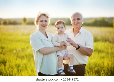 Grandparents And Grandchild