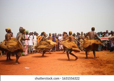 Grand-Popo, Benin – Janeiro, 10, 2020 Voodoo Festival 2020 Edition