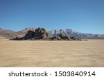 The Grandstand at Racetrack in Death Valley National Park, California, USA.