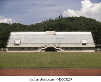 Grandstand With The Summer Light