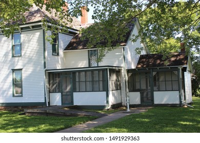 Grandview, Missouri / USA - August 28 2019: Truman Farm House In Summer Time