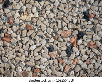 Granite crumb, chips rough hard texture granulated surface for wall coating, flooring as abstract background