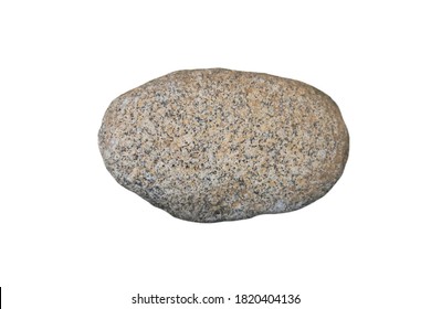 Large Round Quartzite Rock Isolated On Stock Photo 1954588987 ...