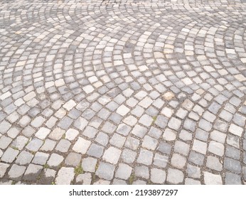 Granite Paving Stones On The Square.