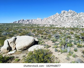 Granite Peak In Mojave National Preserve, California