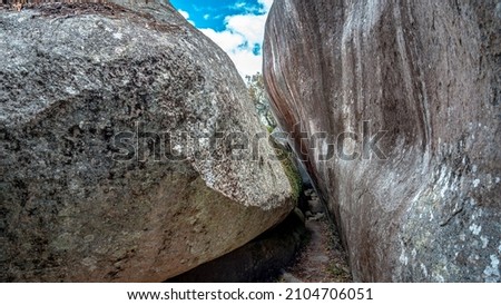 Granite rock formations in Donnellys Castle, Queensland, Australia