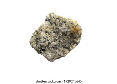 Granite Stone On A White Isolated Background