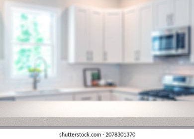 Granite White Table Kitchen For Product Placement