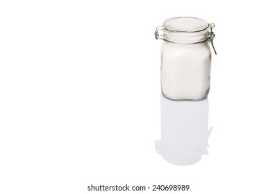 Granulated Sugar Glass Jar Container Stock Photo 240698995 | Shutterstock