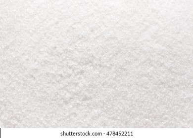 Granulated White Sugar Texture Or Background