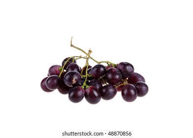 Grape isolated on white background.