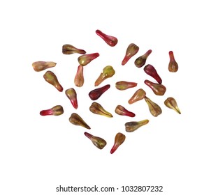 Grape Seeds Isolated On White Background