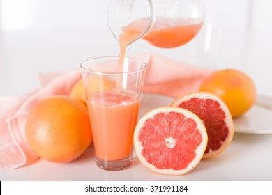 Grapefruit And Juice