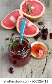 Grapefruit Marmalade With Rosemary And Gran Berry