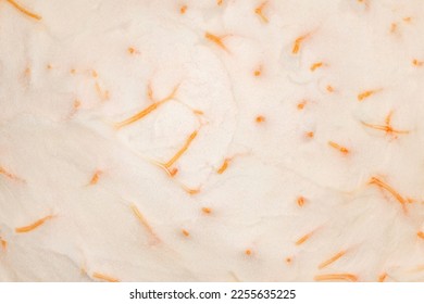 Grapefruit peel on inside, close-up macro view, full depth of field - Shutterstock ID 2255635225