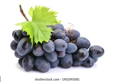 Grapes on a white background - Shutterstock ID 1901093581