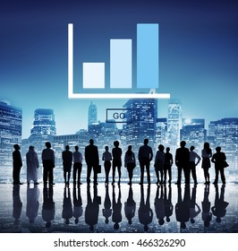 Graph Analysis Statistics Report Concept