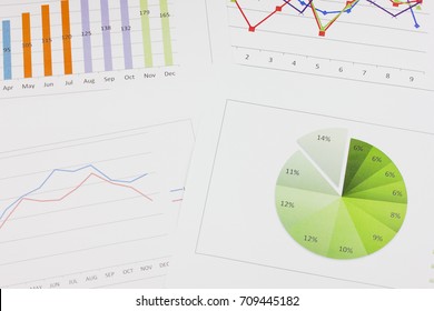 Graph Chart As A Background